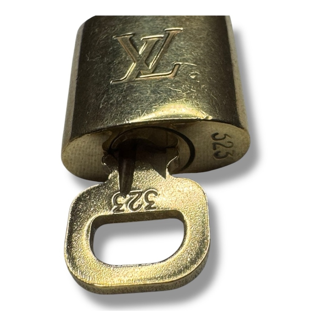 Louis Vuitton Brass Lock & Key #323 - Picture 2 of 3